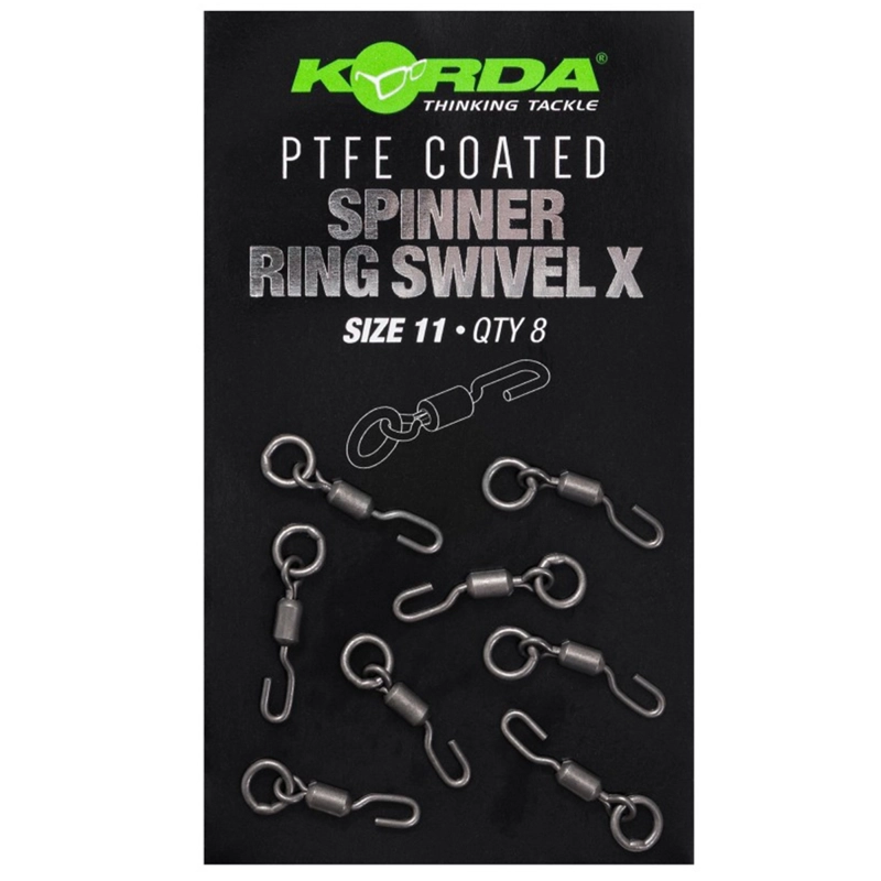 Korda PTFE Spinner Ring Swivel X